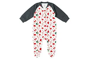 Nest Designs Organic Cotton Footed Sleeper - Eric Carle Candy Cane Lane 3M-6M
