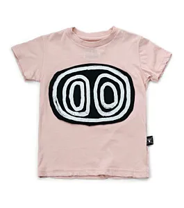 Nununu Tribal Eyes T-shirt - Powder Pink