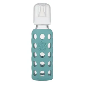 LifeFactory Glass Baby Bottle Kale 9oz 250ml
