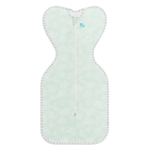 Love To Dream Swaddle UP Organic Celestial Dot Mint - Medium 1.0 Tog