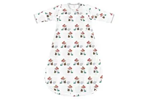 Nest Designs Organic Cotton Long Sleeve Sleep Bag - Where's The Bear 1.0Tog 18M+