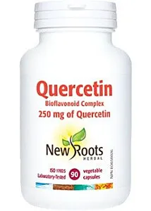 New Roots Herbal Quercetin Bioflavonoid Complex 250 mg 90 Veg Caps