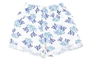 Nest Designs Bamboo Jersey Shorts - Blue Reef 18-24m