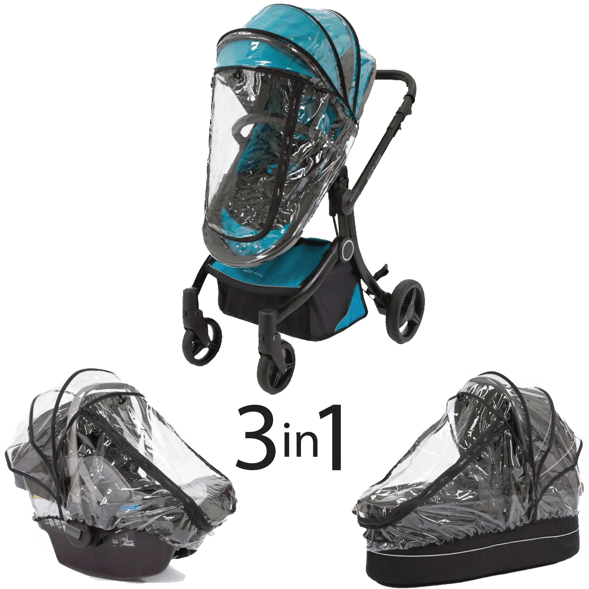 Guzzie+Guss 3 in 1 Raincover