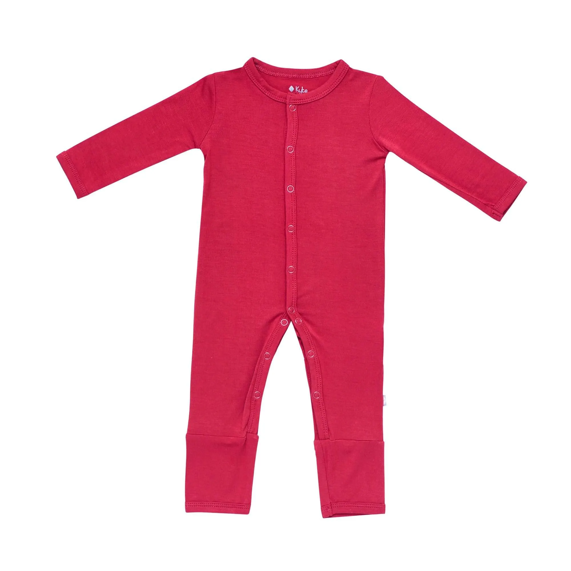 Kyte Baby Romper in Ruby - Ruby  12-18 months