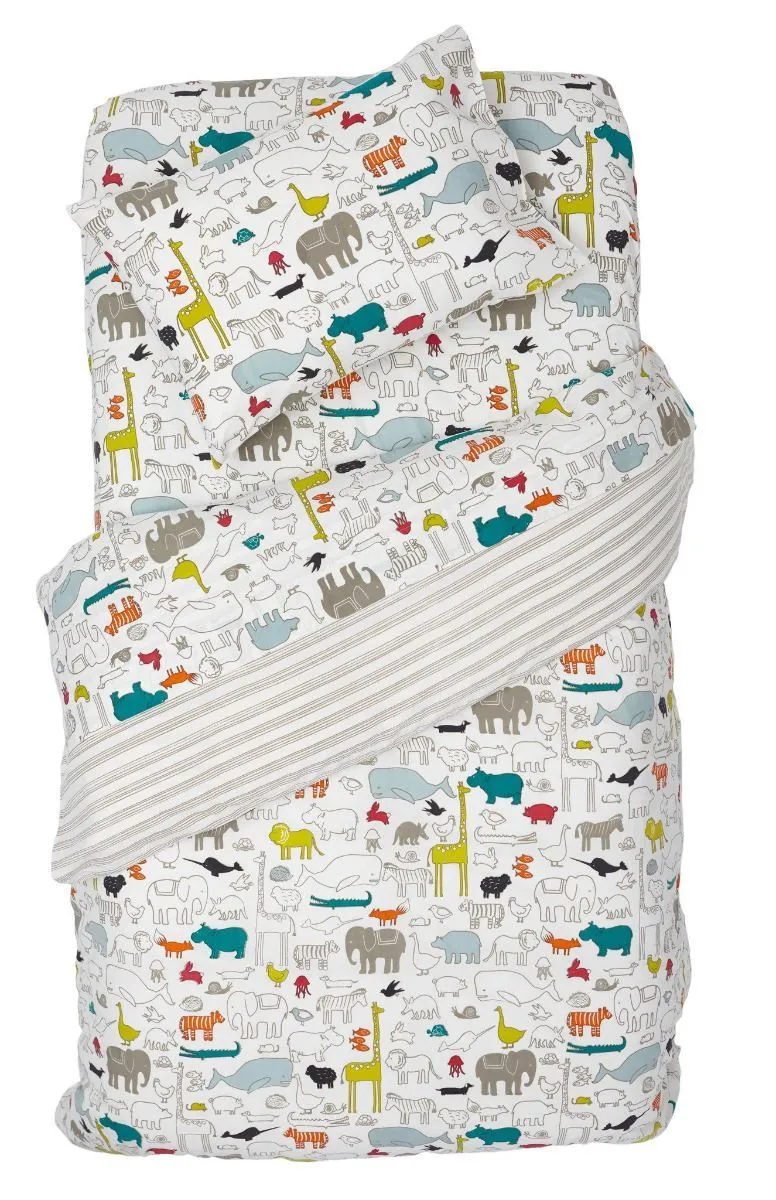 Pehr Designs Noah's Ark Twin Duvet Cover