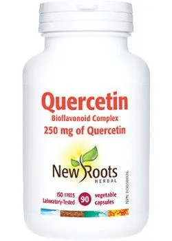 New Roots Herbal Quercetin Bioflavonoid Complex 250 mg 90 Veg Caps